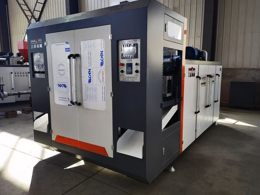 Sanqing Double Station 3000ml Hdpe Bottle Machine Manufacturing 400 PC/HR