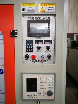 300 PCS/HR 5000ml PE Jerry Can Bould Moulding Machine PLC Control