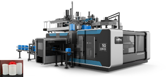 CE Sq-Sf-25l Rotary Blow Moulding Machine 6 Molding 6 با راندمان بالا