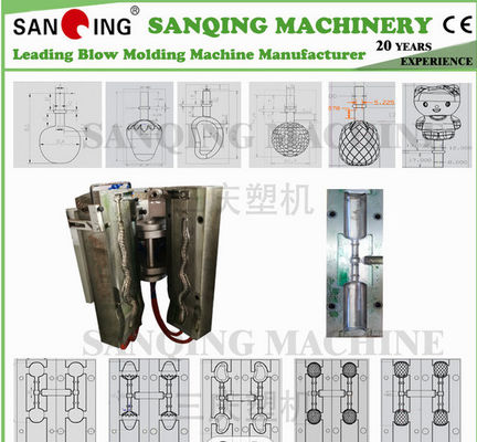 قالب دمنده بطری فولادی ISO9001