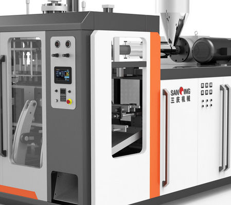 ISO 8MPa پلاستیک Hdpe بطری ماشین دمنده PE قالب گیری 35KN
