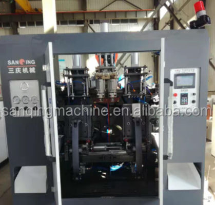 ISO 8MPa پلاستیک Hdpe بطری ماشین دمنده PE قالب گیری 35KN