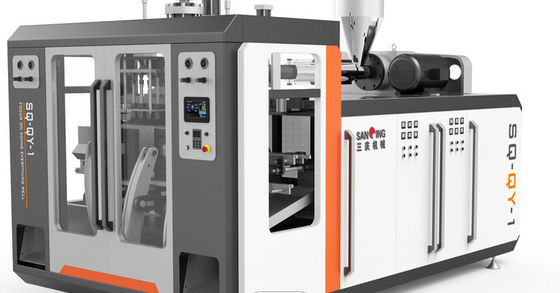 LDPE 8 حفره HDPE بطری پلاستیکی ساخت دستگاه PLC کنترل