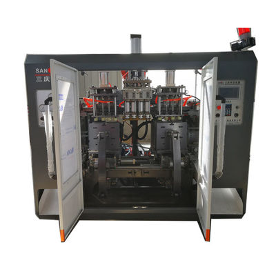 دستگاه قالب گیری شیشه ای PP 600 میلی لیتر ماشین دمنده ظروف پلاستیکی 0.6m3/min