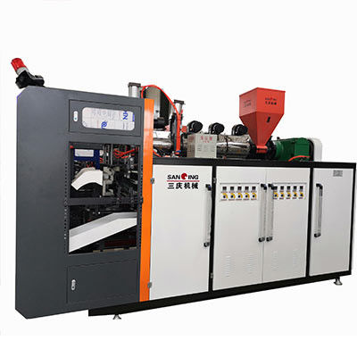 دستگاه قالب گیری هیدرولیک ISO9001 PE L/D 25/1 2 حفره پلی اتیلن دمنده