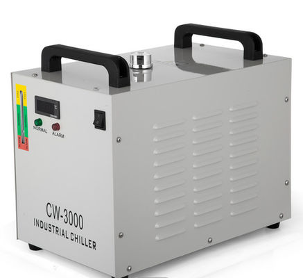 10L/Min Industrial 60HZ Chiller Cw 3000 19 کیلوگرم مجهز به طرفداران پر سرعت در داخل
