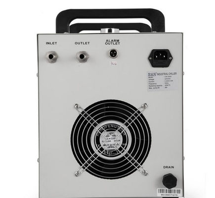 10L/Min Industrial 60HZ Chiller Cw 3000 19 کیلوگرم مجهز به طرفداران پر سرعت در داخل