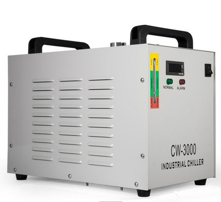 10L/Min Industrial 60HZ Chiller Cw 3000 19 کیلوگرم مجهز به طرفداران پر سرعت در داخل