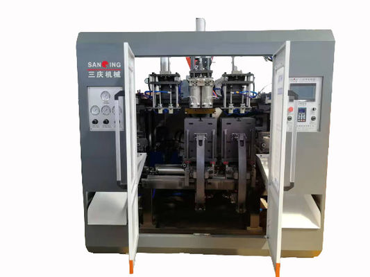3000 میلی لیتر 4kN دستگاه تولید بطری اتوماتیک 1300 کیلوگرم کنترل PLC
