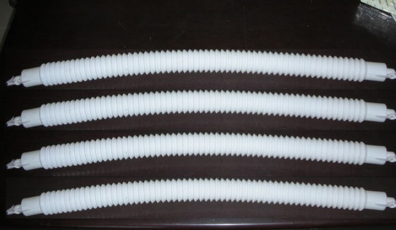 لوله زهکشی 15 کیلوواتی دستگاه لوله راه راه HDPE قالب 1200 کیلوگرم