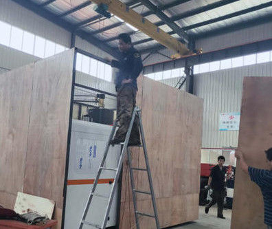 دستگاه دمنده PE 2 حفره ای ISO9001 120kN PE 2 70kg/H with Multi Die Heads