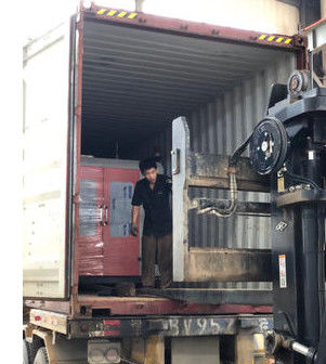 ISO9001 HDPE ضربه قالب قالب 2 ایستگاه سطل پلاستیکی ساخت 3.5*2.1*2.2 متر
