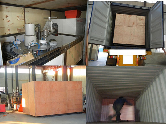Ldpe Hdpe Semi Auto Blow Molding Machine 4/6/8 قالب